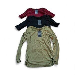 Amazon Long Sleeve Breastfeeding Tops (3)